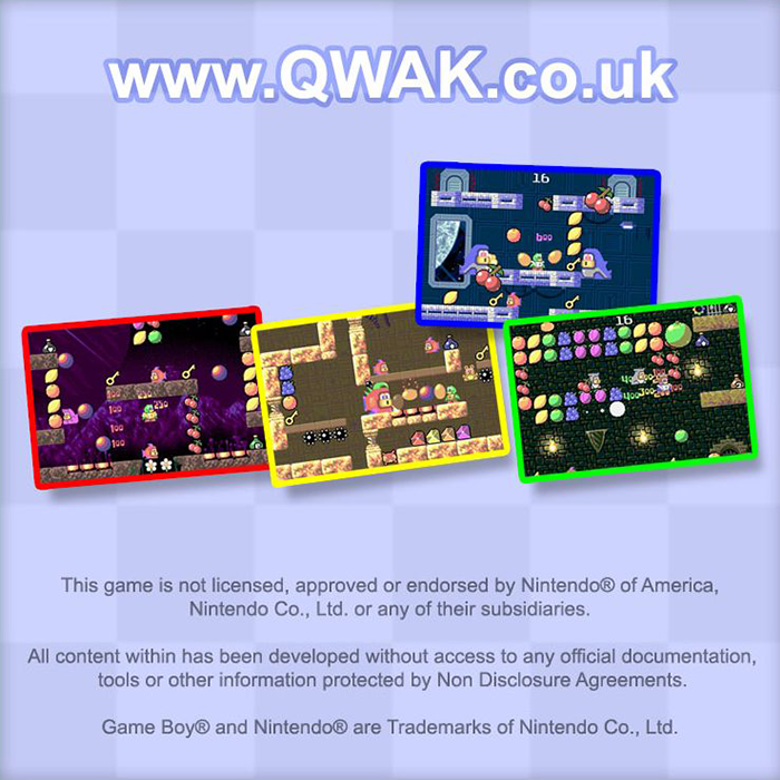 Qwak (Homebrew) — Box back